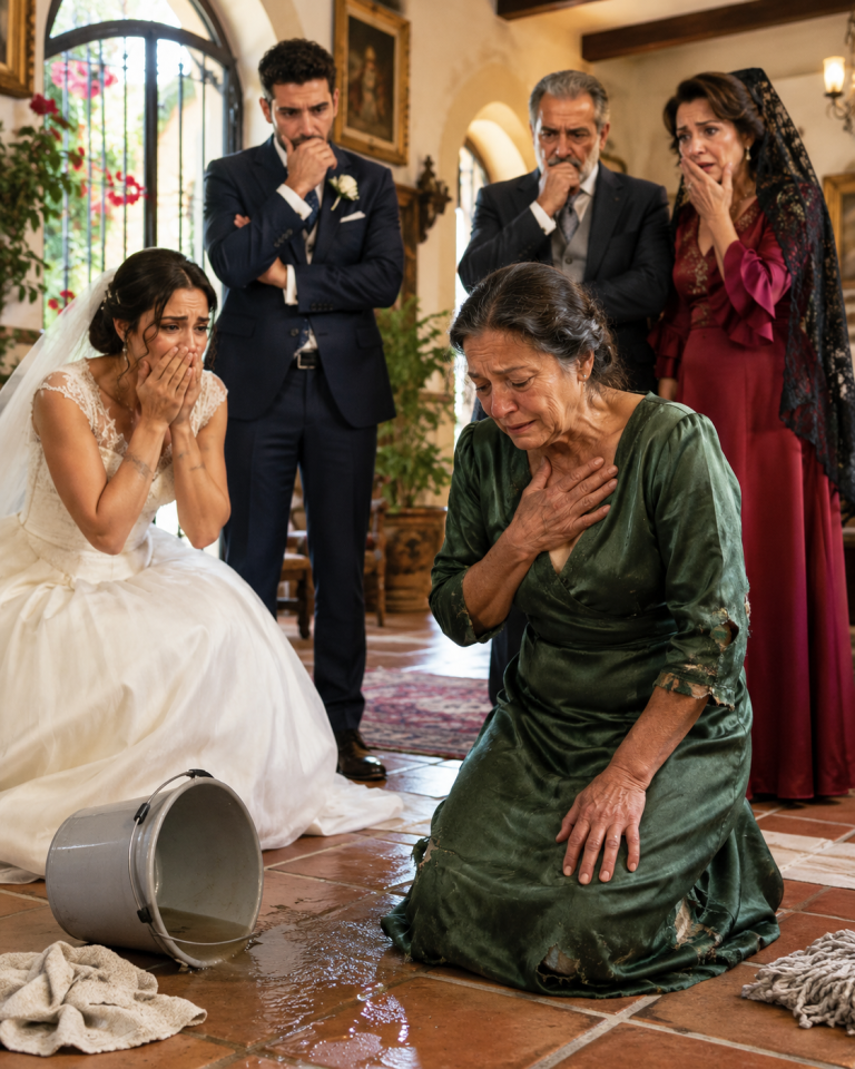 Llegaste temprano a casa para sorprender a tu esposa embarazada, pero la encontraste de rodillas, frotándose la piel mientras la mujer en quien confiabas intentaba destruirla para siempre