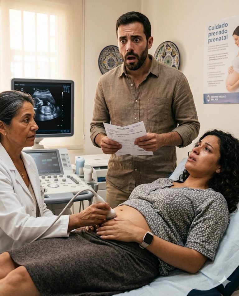 La pobre aceptó convertirse en madre subrogada para un hombre rico y así salvar la vida de su hermana… pero en el octavo mes de embarazo, el médico miró al padre del bebé y dio un diagnóstico que lo cambió todo.